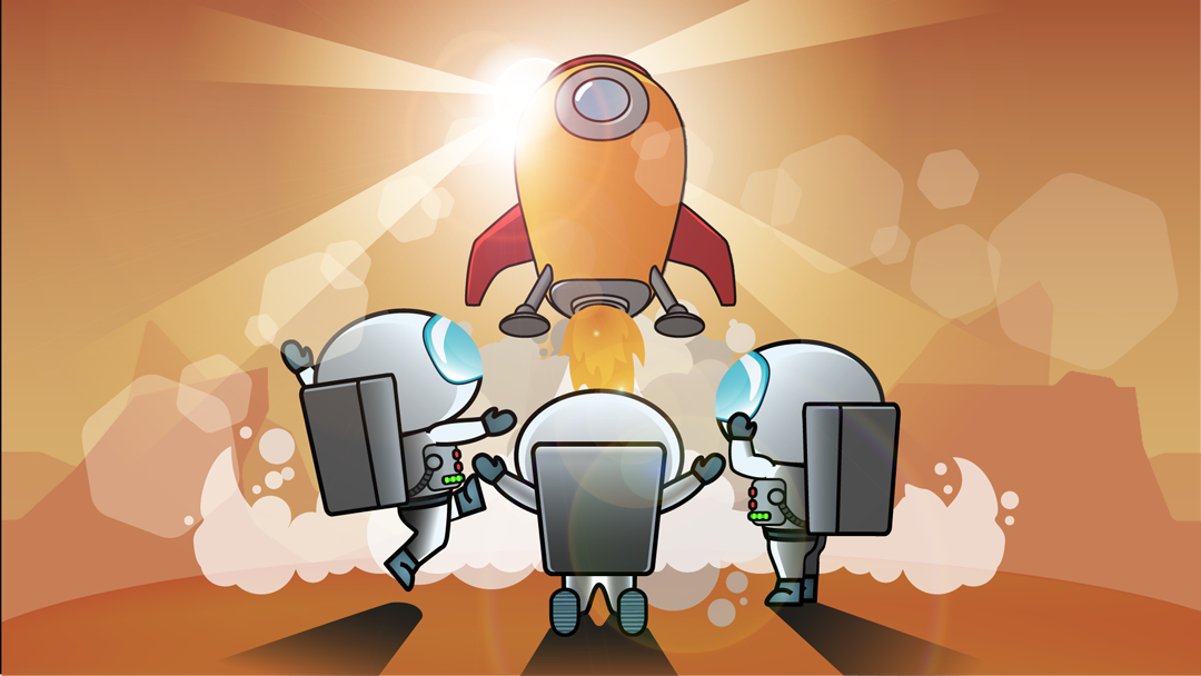 Rescue Lander splash screen